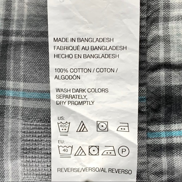 G.H Bass & Co Men’s Button Down Shirts Size L - Picture 5 of 6